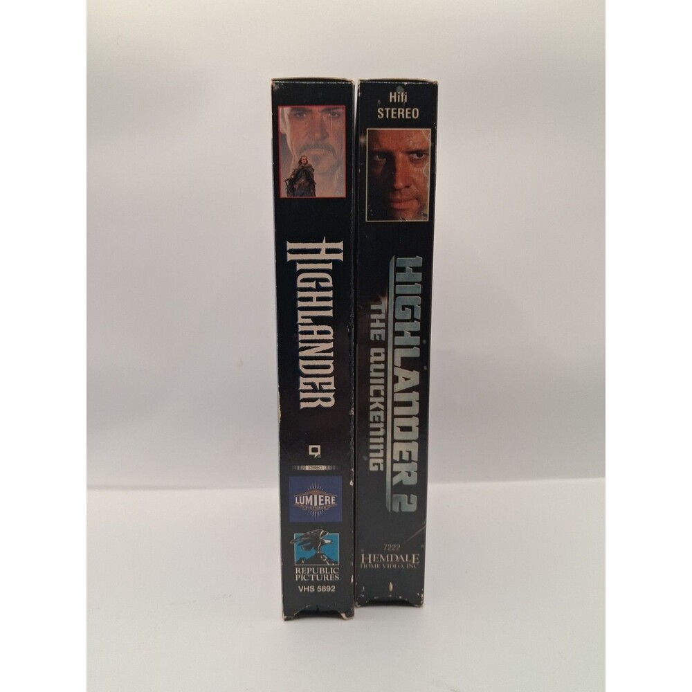 Highlander 1 & 2 (VHS) - Picture 6 of 6